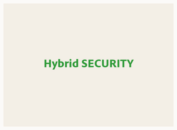 セキュリティ強化　Hybrid SECURITY
